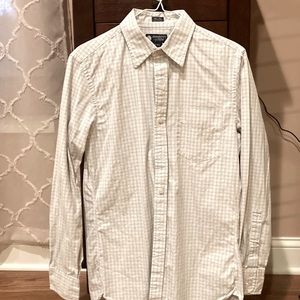 J Crew Mens Dress shirt. Size S 14 - 14 1/2.